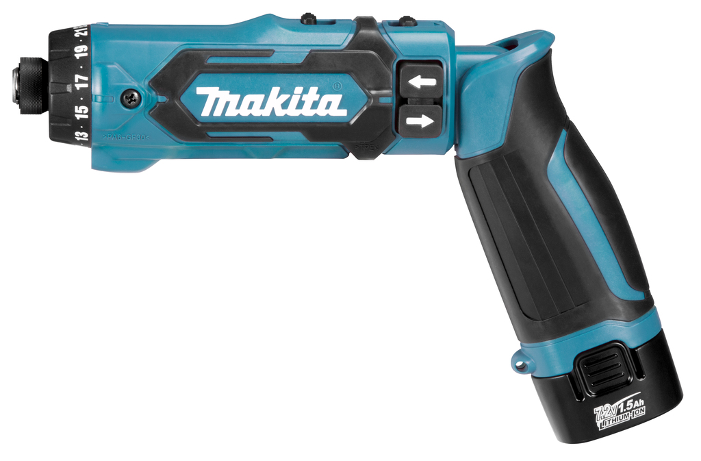 Makita DF012- 7,2 V Boor-/schroefmachine