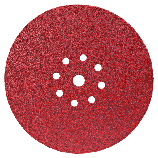 Schuurschijf 225 mm red velcro