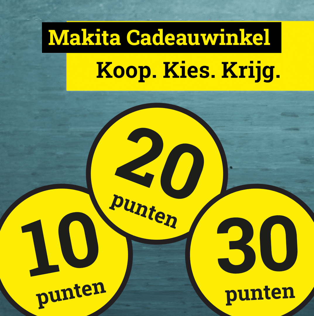 Makita cadeauwinkel