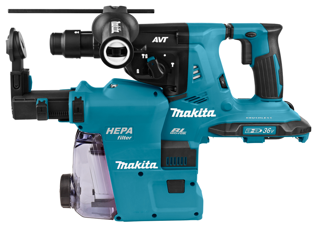 Makita DHR283- 2x 18 V SDS-PLUS Combihamer