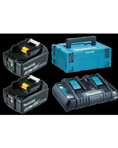 Makita 198077-8 Startset LXT DC18RD + 2x BL1860B