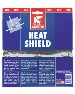 Griffon Heat Shield Kaart 25 cm x 19 cm NL/FR/EN/ES/PT/IT