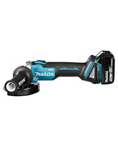 Makita DGA504RTJ 18 V Haakse slijper 125 mm