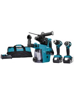 Makita DLX3106TW1 18 V Combiset voor (slag)schroeven en boren in hout en beton