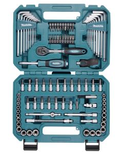 makita E-15752 Handgereedschapset 91-delig - metrisch en imperiaal