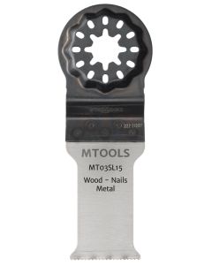 Mtools Multitool invalzaagblad Bi-metaal 19tpi 28x55mm. Starlock MT03SL15