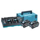 Makita 191U13-9 Startset XGT DC40RB/2xBL4050F