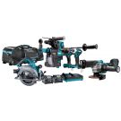 Makita DK0162G601 40 V Max Combiset boren, (slag)schroeven, slijpen en zagen